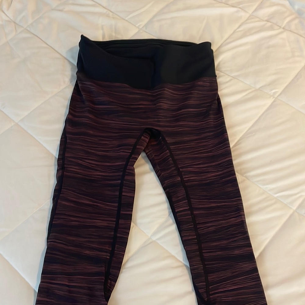 Lululemon Run the Day Crop legging